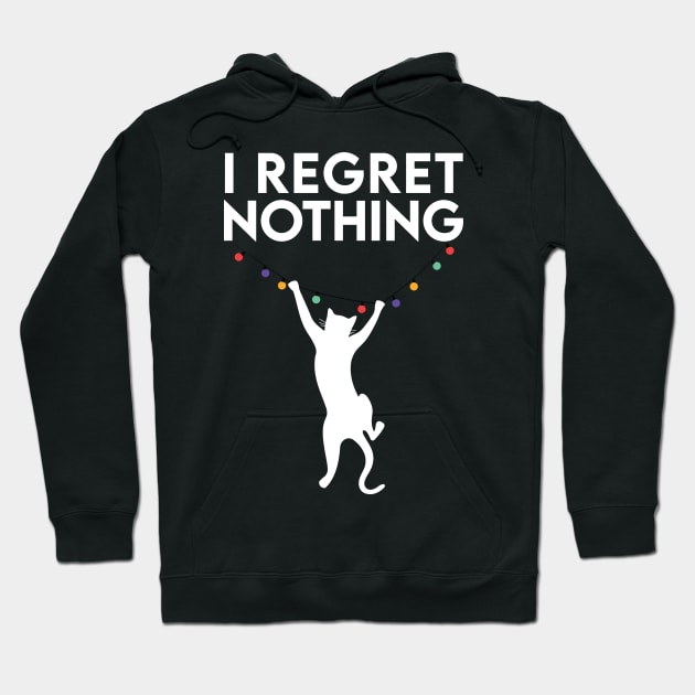 I regret nothing Hoodie by Marounkai